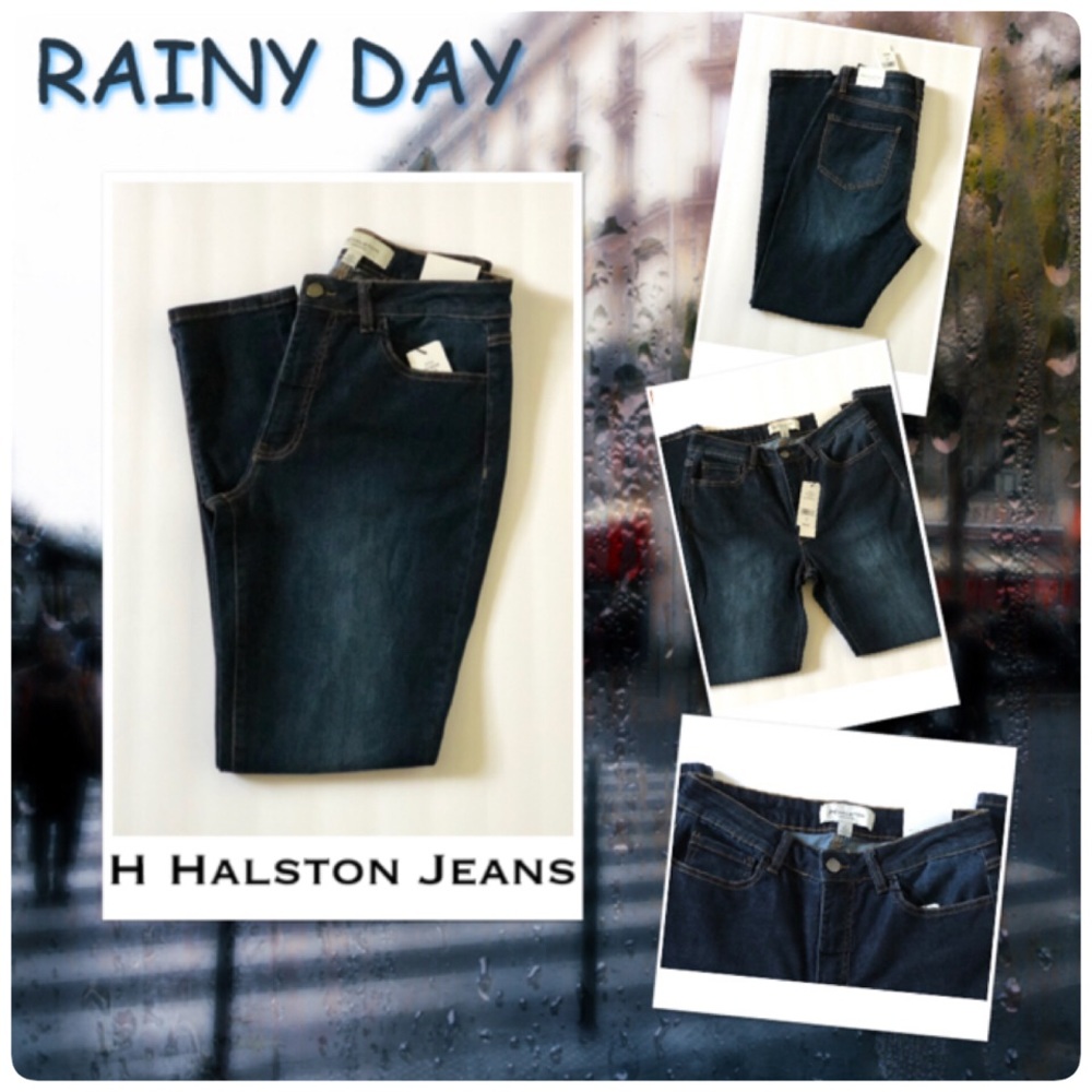 Women’s H Halston Jeans Mid-Rise Skinny Fit